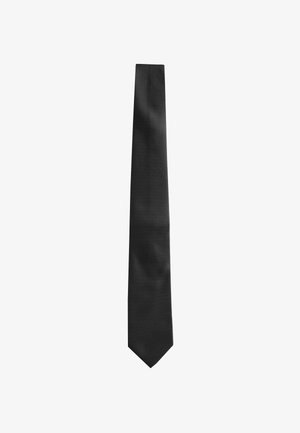 REGULAR - TEXTURED - Cravată - black