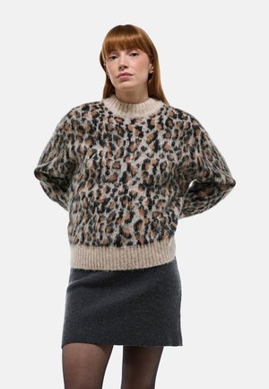 Jupe trapèze - gris chine fonce