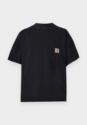Carhartt WIP, WORK POCKET - T-Shirt basic - black