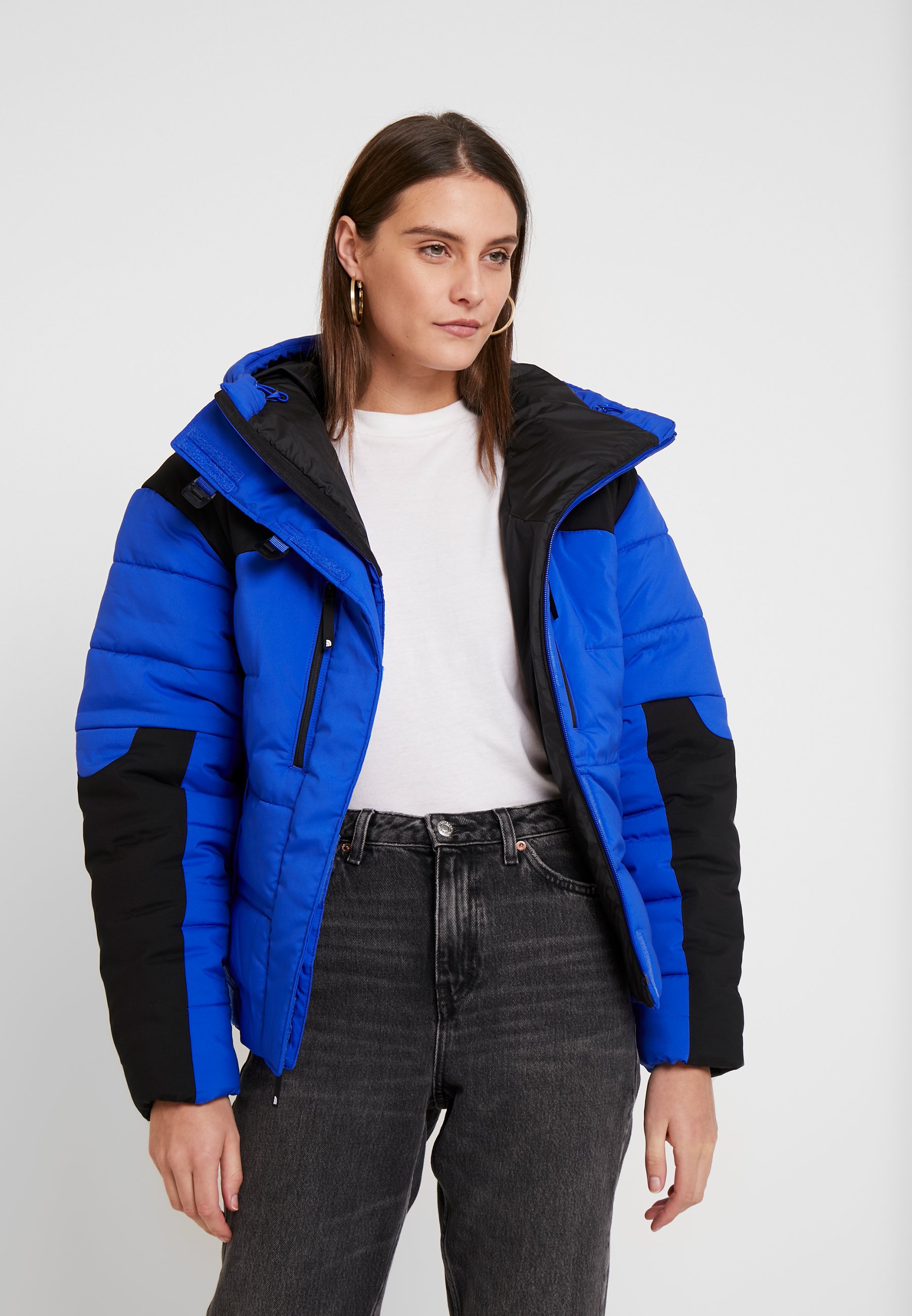 doudoune north face bleu marine