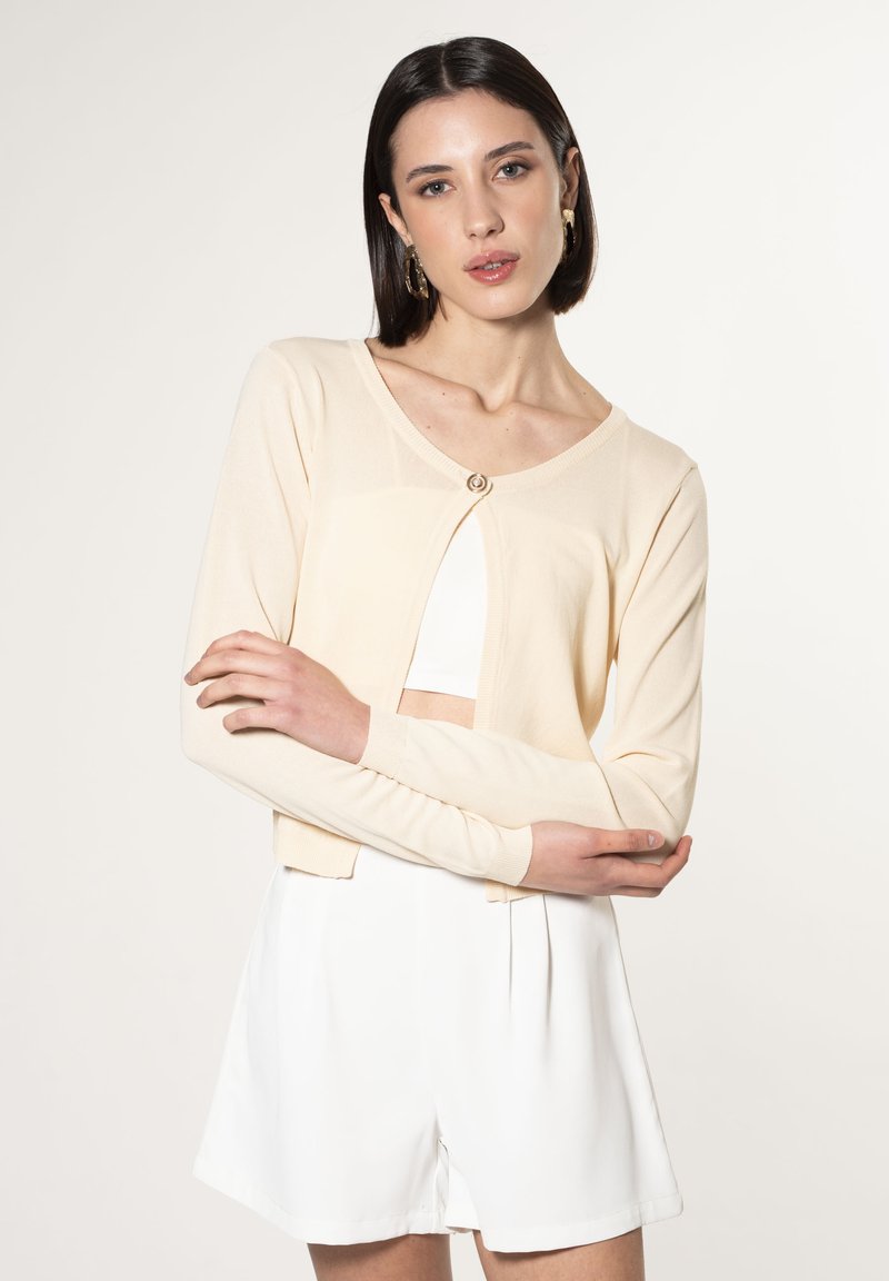 INFLUENCER Strickjacke - avena
