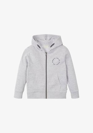 Kapuzenpullover - light stone grey melange