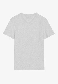 T-shirt basique - mottled light grey