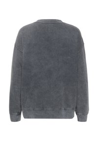 My Essential Wardrobe DIEGO LOGO EMB  - Collegepaita - dark grey random wash