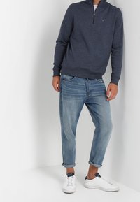 Tommy Jeans Sudadera con cremallera - blue