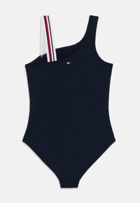 Tommy Hilfiger ONE SHOULDER ONE PIECE - Maillot de bain - desert sky