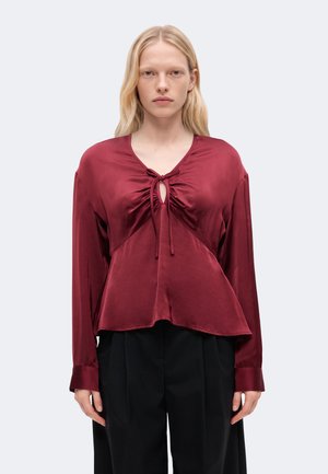 IVY OAK, BLOUSE - Блуза - amarena red