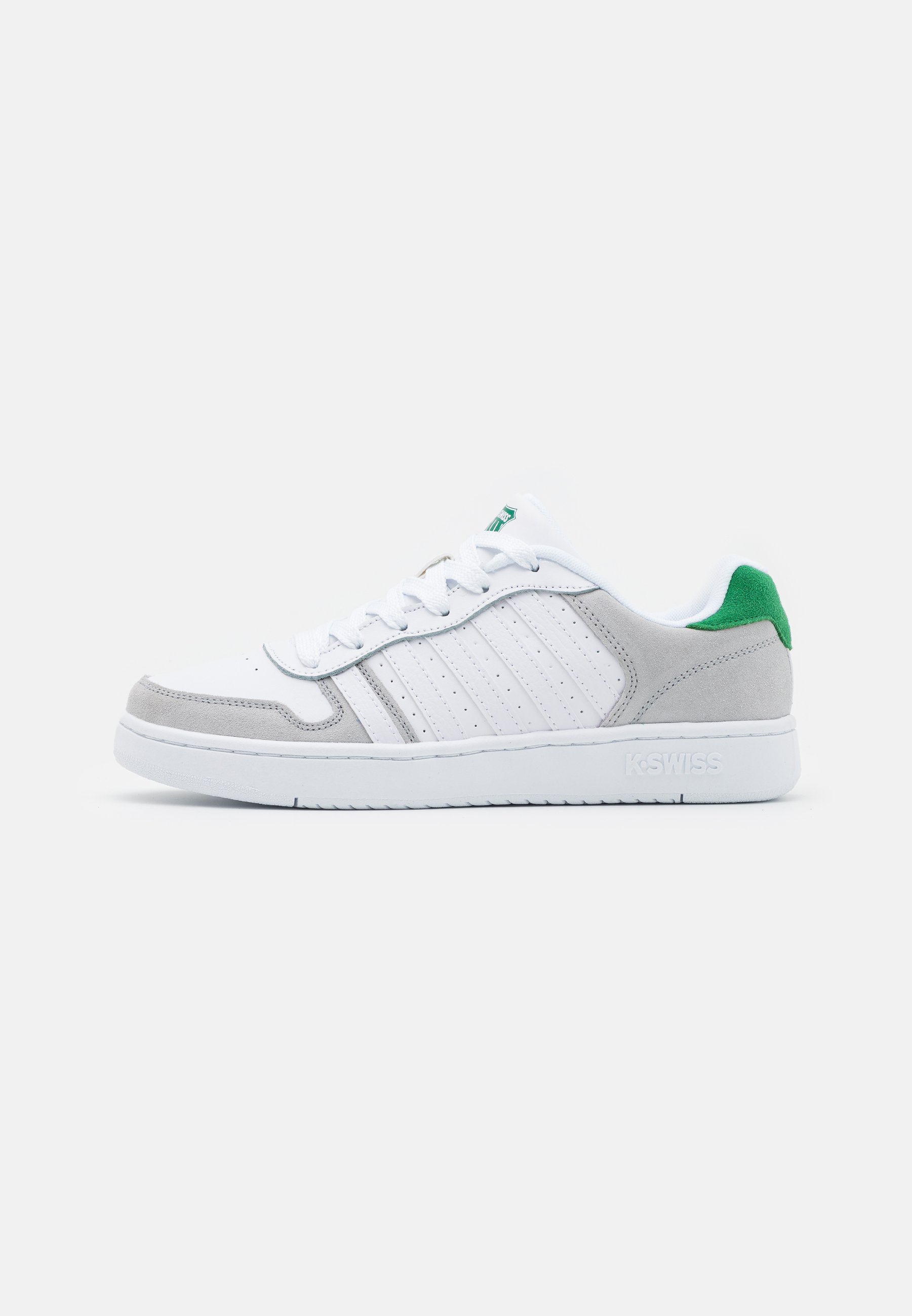 green and white k swiss