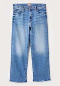MID RISE RAMBLER ZIP ANKLE - Džinsi ar taisnām starām - light-blue denim