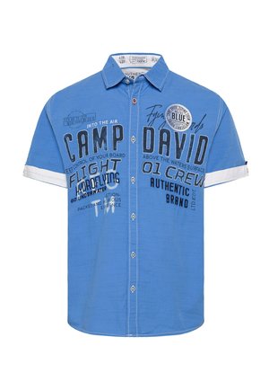 Camp David Shirt - pacific blue
