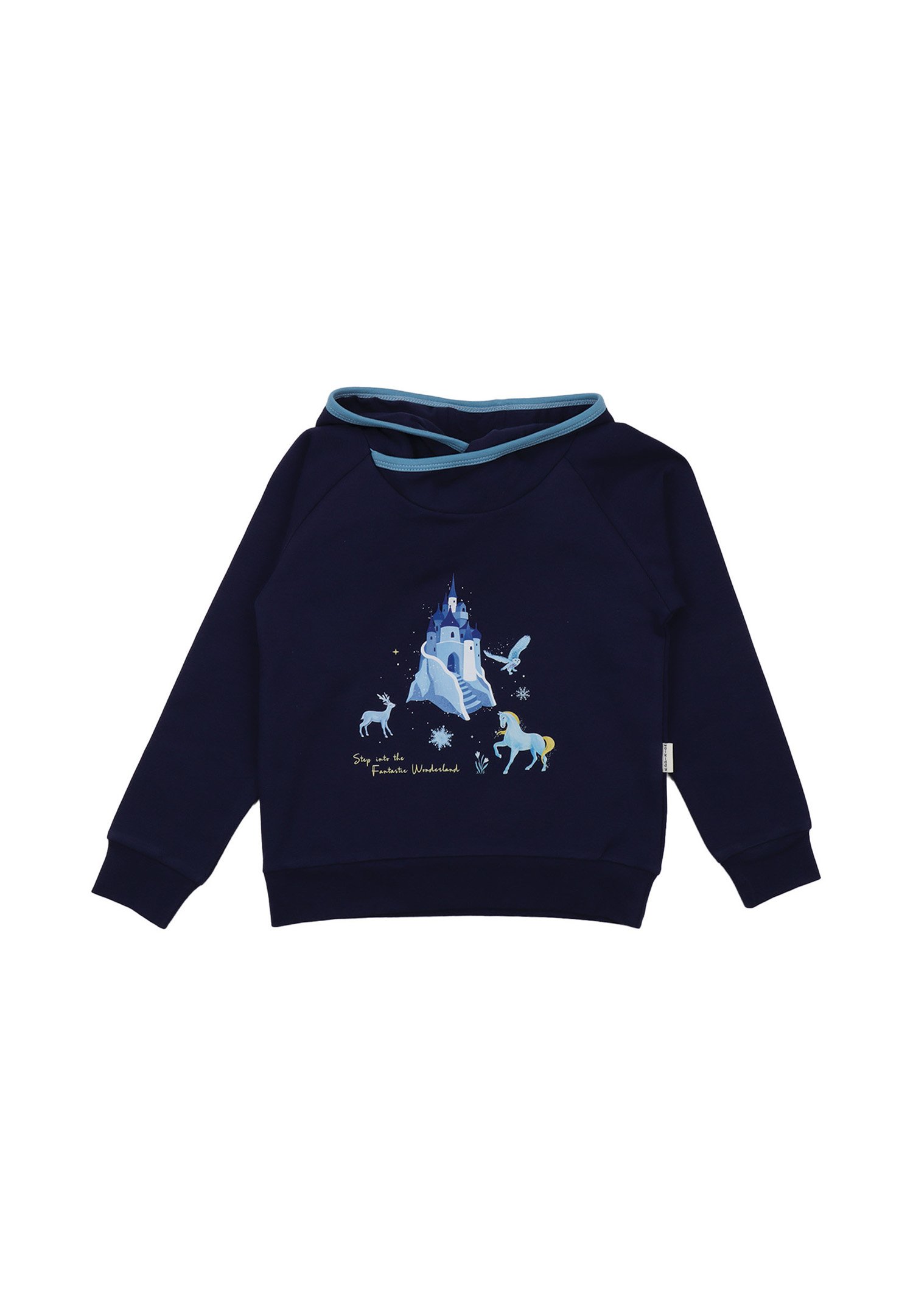 Walkiddy Kapuzenpullover dark blue/dunkelblau Zalando