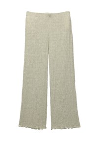WIDE-LEG CREASED  - Kalhoty - khaki