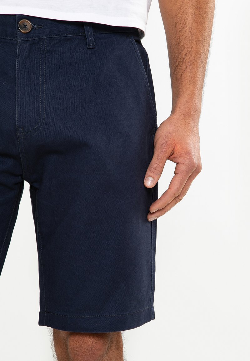 Herren Chino Shorts | Threadbare SOUTHSEA Shorts dunkelblau - YZ10208 Herren Chino Shorts | Threadbare SOUTHSEA Shorts dunkelblau - YZ10208