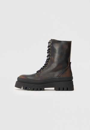 COAST - Botines con cordones - brown