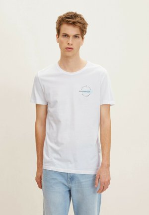 MIT TEXTPRINT - Triko s potiskem - white