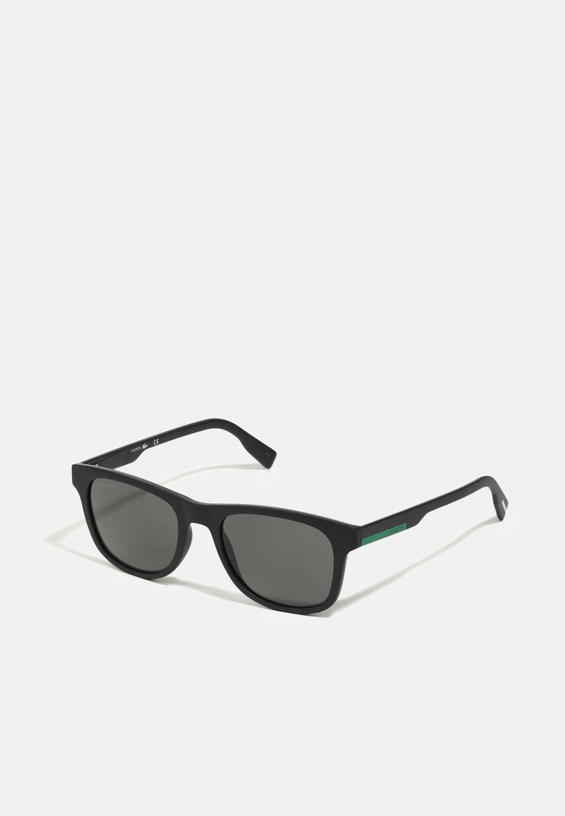 Lacoste UNISEX Sunglasses matte black/black Zalando.co.uk