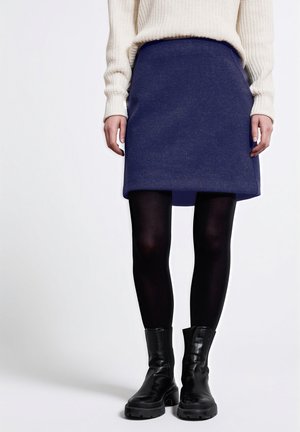 Jupe trapèze - blau