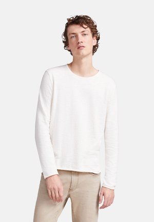Sweatshirt - ecru