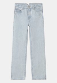 Tommy Hilfiger GIRLFRIEND SLIT BLEACH - Džíny Relaxed Fit - bleachrigid