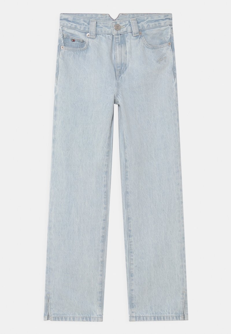 Tommy Hilfiger GIRLFRIEND SLIT BLEACH - Džíny Relaxed Fit - bleachrigid