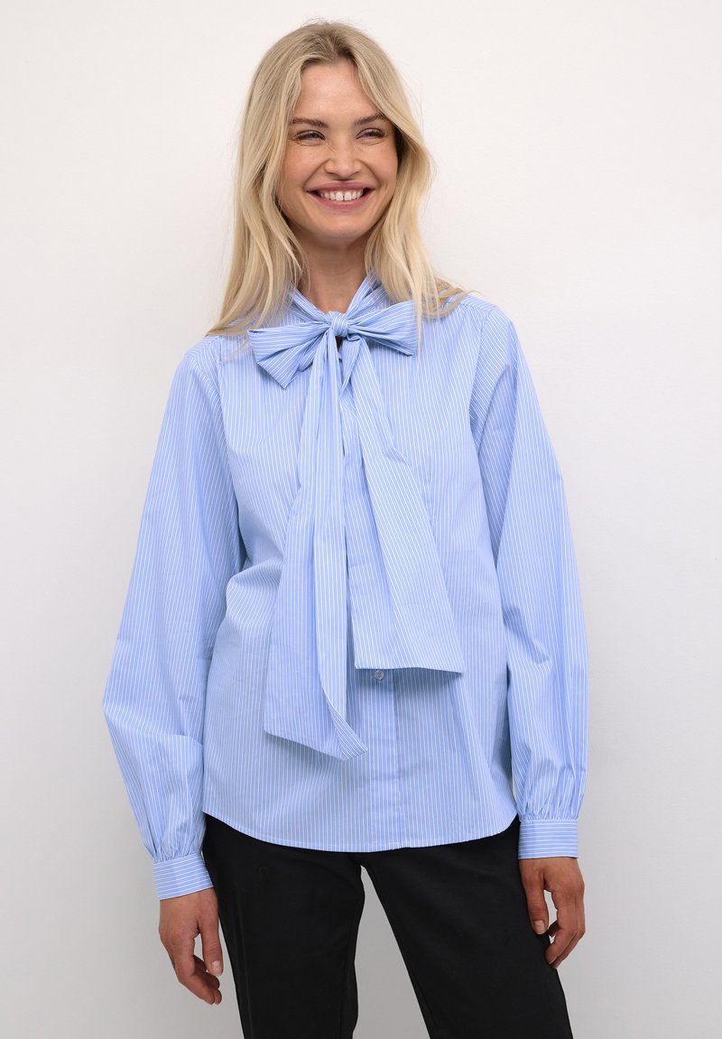 Culture CUJINK - Gombos blúz - blue stripe