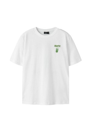 LMTD T-SHIRT LOOSE FIT UNISEX - T-shirt imprimé - bright white