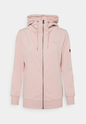 ANNE - veste en sweat zippée - soft pink