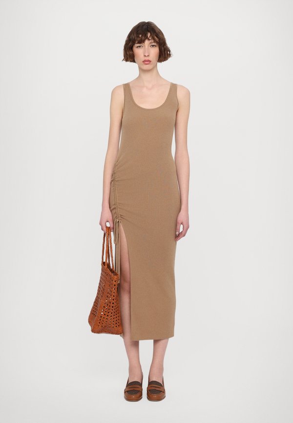 RUCHED SCOOP TANK  - Jumper dress - cafe4