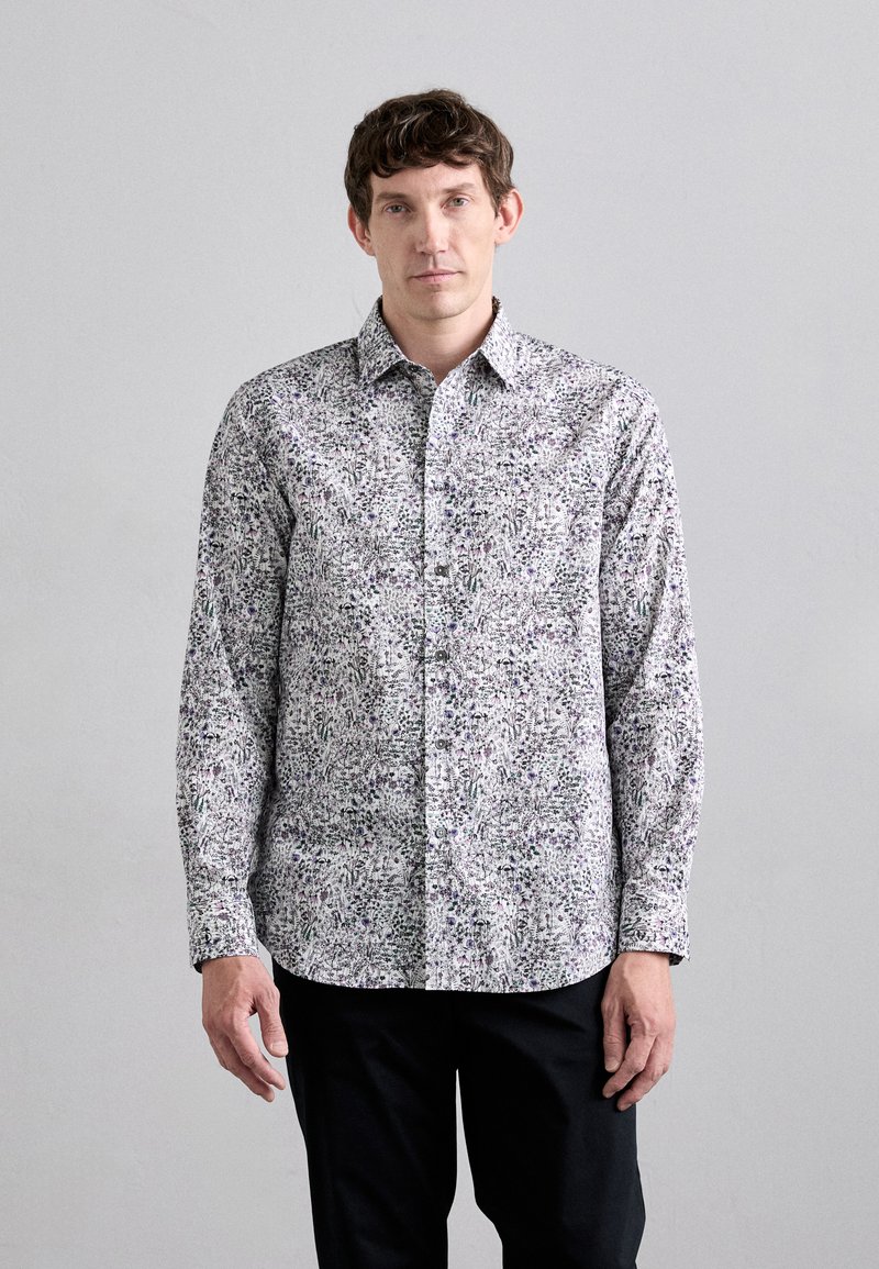 Paul Smith TAILORED FIT SHIRT - Shirt - white/lilac