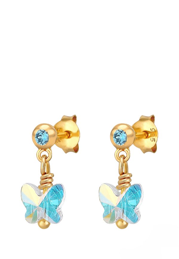 GLASS CRYSTAL – Ohrringe – blau