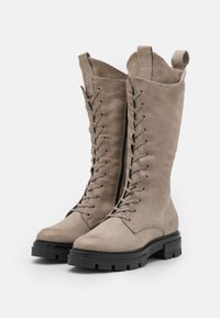 MJUS Botas con plataforma - beige