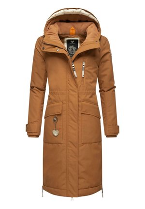 Ragwear REFUTURA - Wintermantel - brown melange