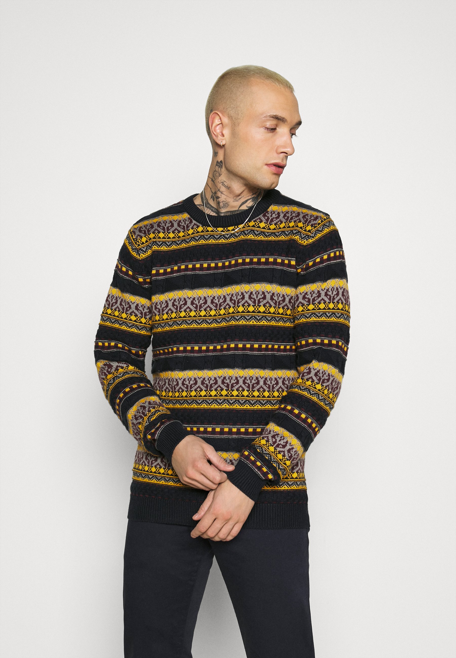 Redefined Rebel MORGAN Trui navydonkerblauw Zalando.nl Morgan trui donkerblauw | wehkamp