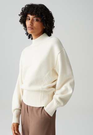 OPUS PANDINI - Strickpullover - soft cream