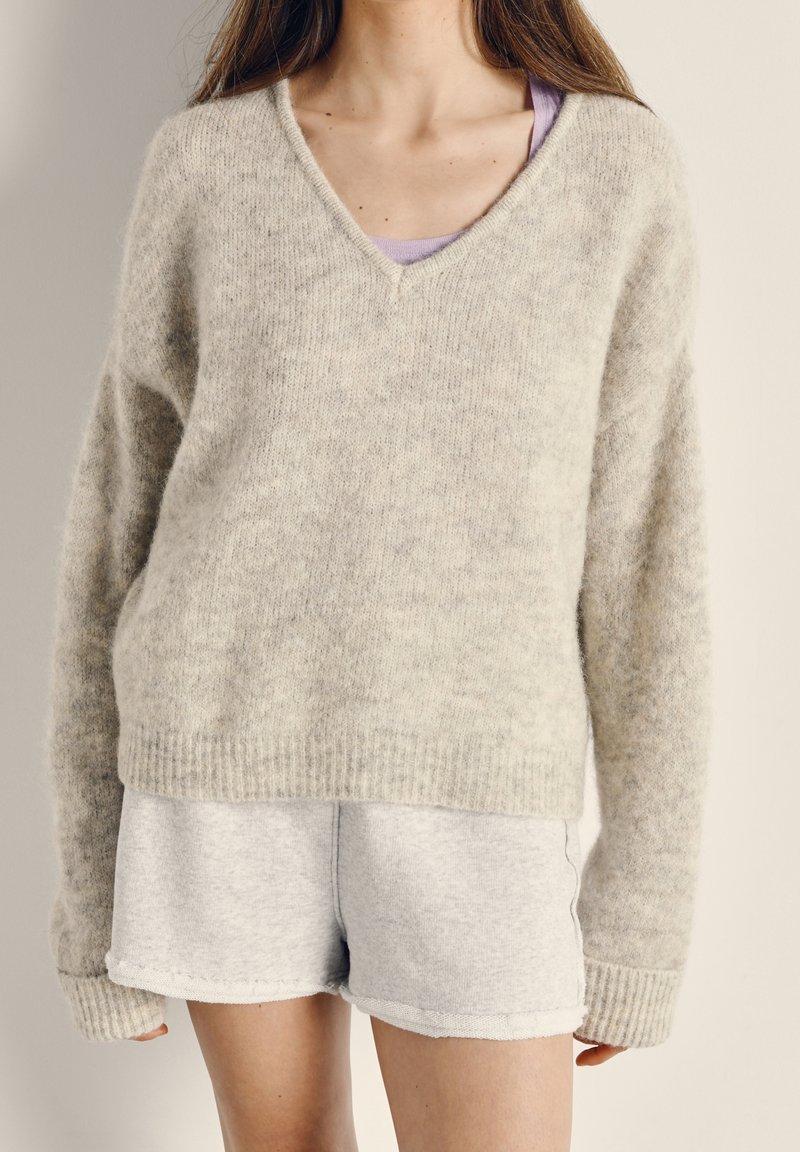 American Vintage Stickad tröja - grey