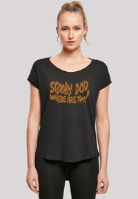 F4NT4STIC SCOOBY DOO WHERE ARE YOU SPOOKY - T-shirts med print - black