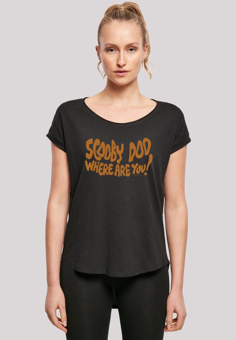 F4NT4STIC SCOOBY DOO WHERE ARE YOU SPOOKY - T-shirts med print - black