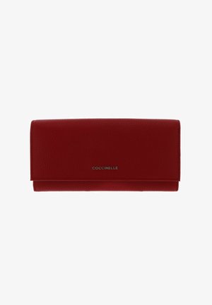 METALLIC SOFT - Wallet - ruby