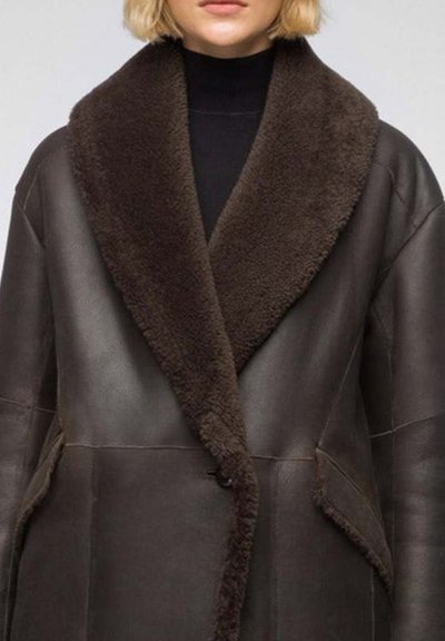 VSP MURIELLE - Klassischer Mantel - dark brown