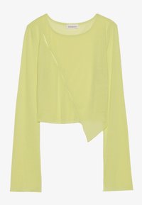 Pikkade varrukatega topp - light yellow