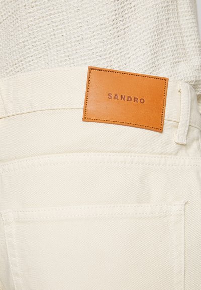 sandro REGULAR  - Vaqueros boyfriend - ecru
