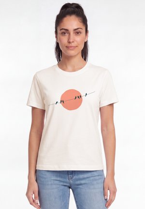 watapparel, COUNTRYSIDE 01 - T-Shirt print - off white
