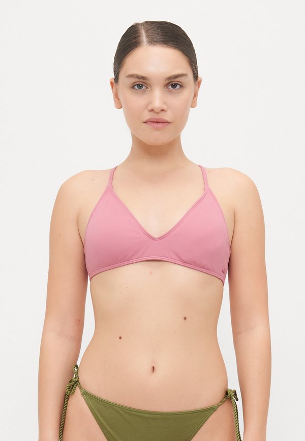 BEACH CLASSICS TRI - Bikini top - heather rose
