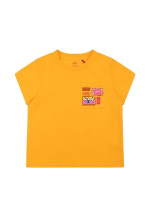 TAK S.SL WITH POCKET - T-shirt print - blazing orange