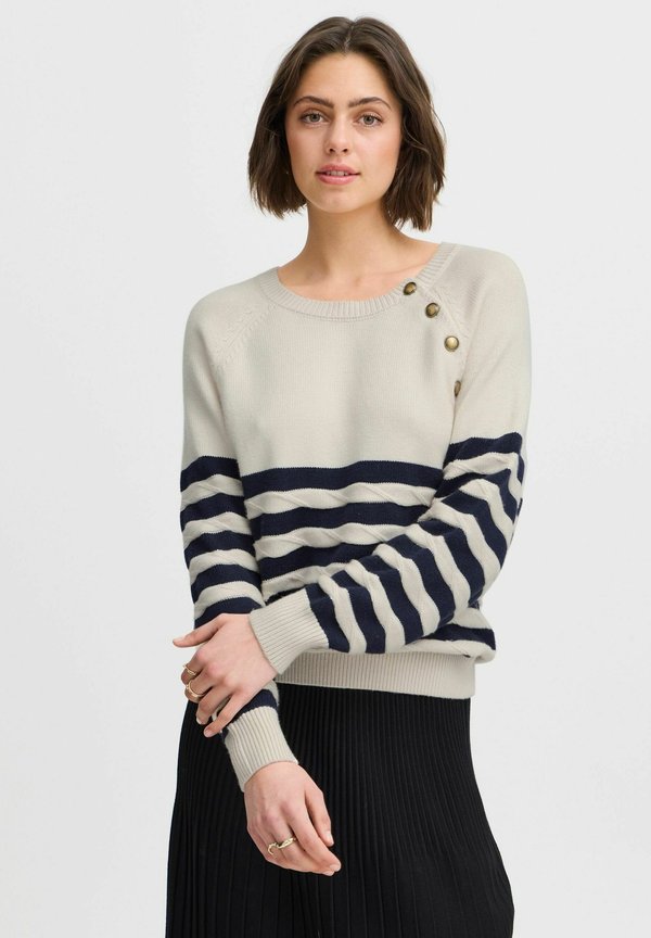 IRMAISE - Jumper - maise braided stripe