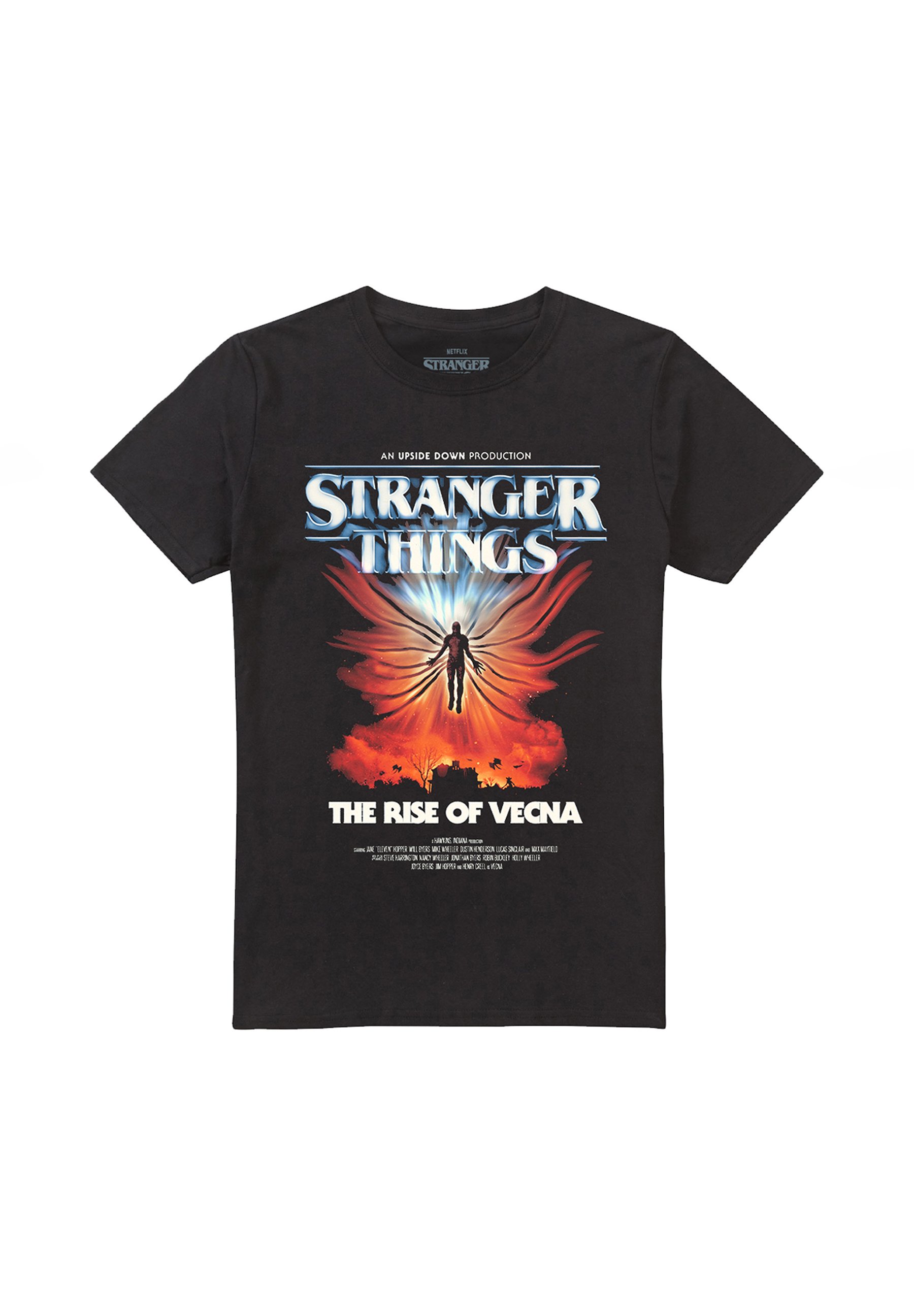 NETFLIX STRANGER THINGS VECNA RISE POSTER - Print T-shirt - black