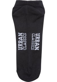 Urban Classics LOGO NO SHOW 5-PACK - Socquettes - black