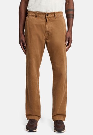 STRAIGHT FIT - Chino - brown