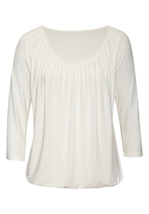 3/4 ARM - Top s dlhým rukávom - creme