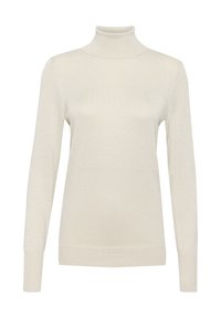 KAREGINA ROLLNECK PULLOVER GLITTER - Pulóver - sand dollar